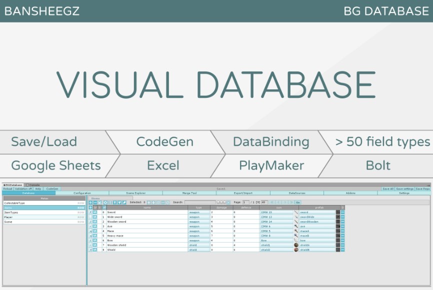 Unity - BG Database v1.7.3