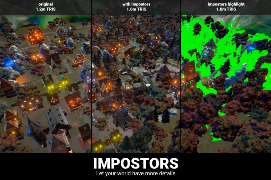 Unity - Impostors - Runtime Optimization v1.0.2