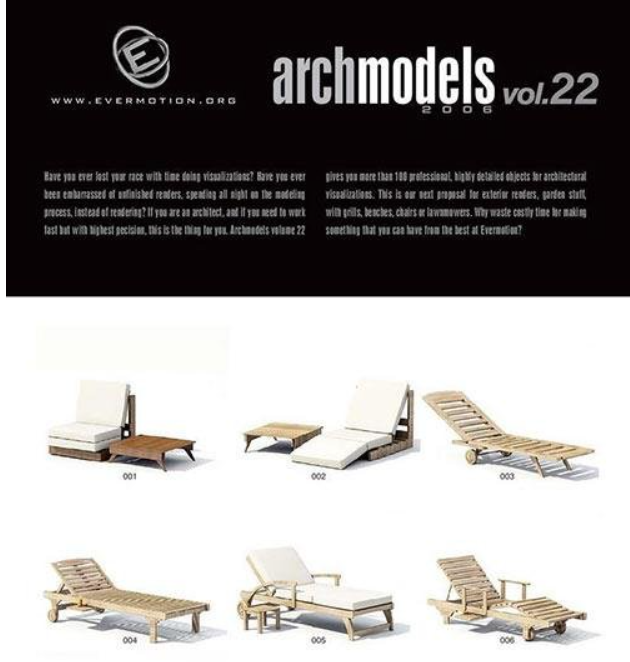 3D Models Evermotion Archmodels v 022