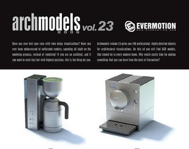 3D Models Evermotion Archmodels v 023