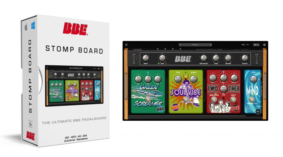 BBE Sound Stomp Board v1.3.0 / v1.0.1 [WiN, MacOSX]