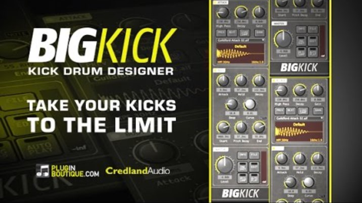 Credland Audio BigKick v1.9.2 / v1.7.2 [WiN, MacOSX]