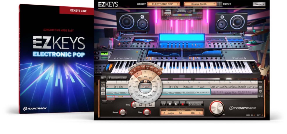 Toontrack EZkeys with ELECTRONIC POP v1.3.3 CE [WiN]