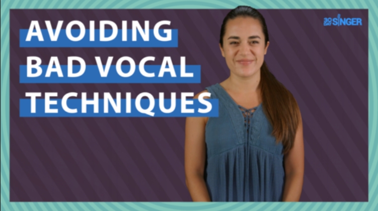 30 Day Singer Avoiding Bad Vocal Technique [TUTORiAL]