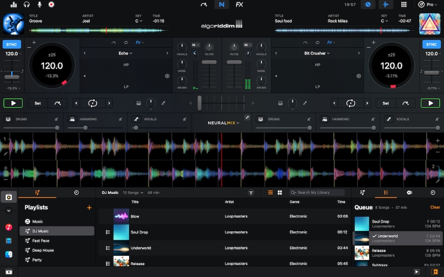 Algoriddim djay PRO AI v3.1.13 U2B [MacOSX]