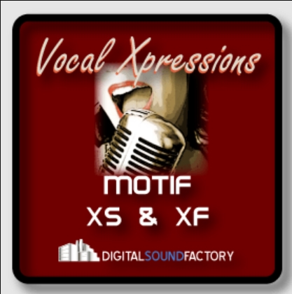 Digital Sound Factory Motif Vocal Xpression