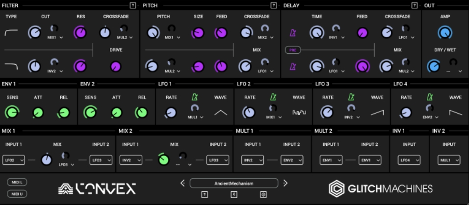 Glitchmachines Convex v1.4.0 [WiN, MacOSX]