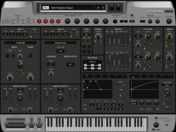 KORG Prophecy v1.1.0 / v1.0.2 [WiN, MacOSX]