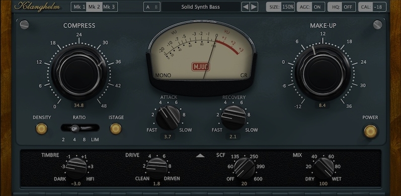 Klanghelm MJUC variable-tube compressor v1.7.2 [WiN, MacOSX]