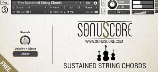 Sonuscore – Sustained String Chords Free Download