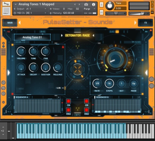 PulseSetter Sounds Detonator:Rage [KONTAKT] (premium)