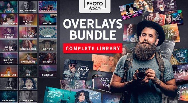 1000+ Premium HD Overlays and Actions for Photoshop