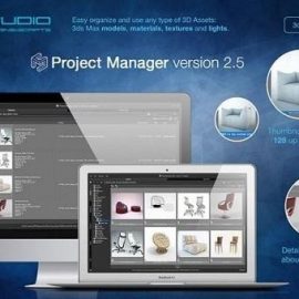 3d-kstudio Project Manager 2.96.33 for 3ds Max 2013-2020