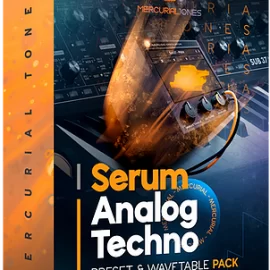 Mercurial Tones Xfer Serum Analog Techno Presets [WAV, MiDi, Synth Presets] (Premium)