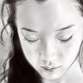 Realistic Portraits in Procreate: How to create a Grayscale Portrait (Premium)