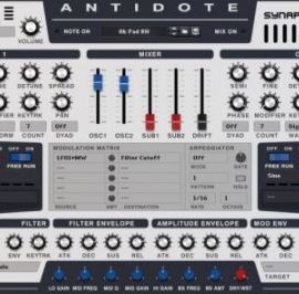 Reason RE Synapse Audio Antidote v1.2.8 PROPER [WiN] (Premium)