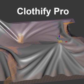 Clothify Pro 1.02 for 3ds max 2013-2022