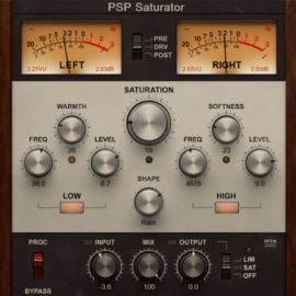 PSPaudioware PSP Saturator v1.0.0 [WiN] (Premium)