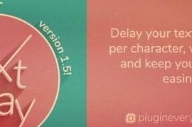 TextDelay v1.6.1 for After Effects