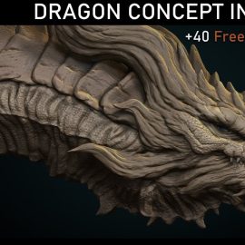 Artstation – Dragon Concept in Zbrush (Premium)