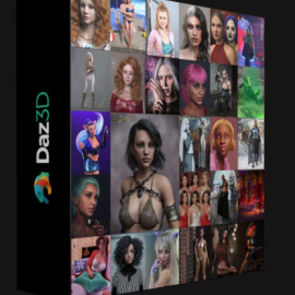 DAZ3D, POSER BUNDLE 4 DECEMBER 2021 (premium)