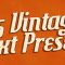 Videohive 15 Vintage Retro Text Presets 9472590