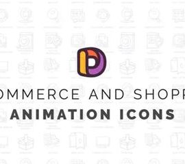 Videohive E-Commerce & Shopping Animation Icons 34463745