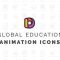 Videohive Global education Animation Icons 34465071