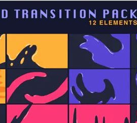 Videohive Liquid Transition Pack After Effects 34446481