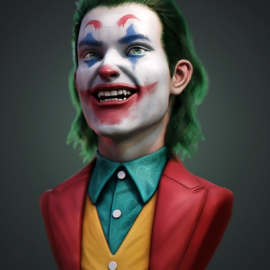 Patreon – Character Sculpt Joker Bust by YanSculpts (premium)