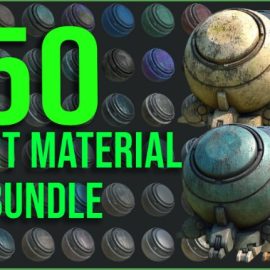 ARTSTATION – 50 HIGH QUALITY METAL SMART MATERIAL BUNDLE (Premium)