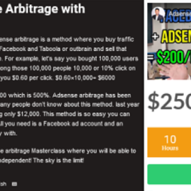 ifthaker – AdSense Arbitrage Full Masterclass Course (Premium)