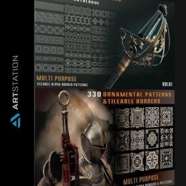 ARTSTATION – +3200 ORNAMENTAL PATTERN PACK (Premium)