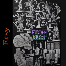 CAST N PLAY – HIDDEN CRYPT FULL SET  (Premium)