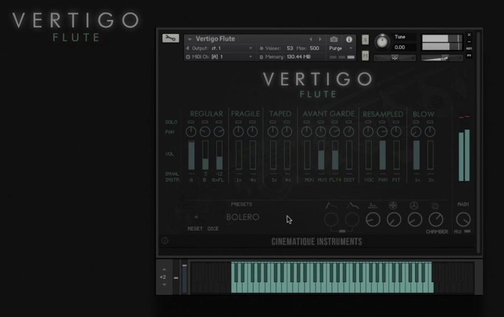 Cinematique Instruments Vertigo Flute Content [Halion]