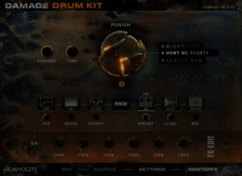 Heavyocity Damage Drum Kit [KONTAKT]