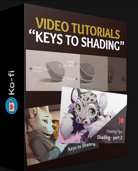 KO-FI – VIDEO TUTORIALS – KEYS TO SHADING