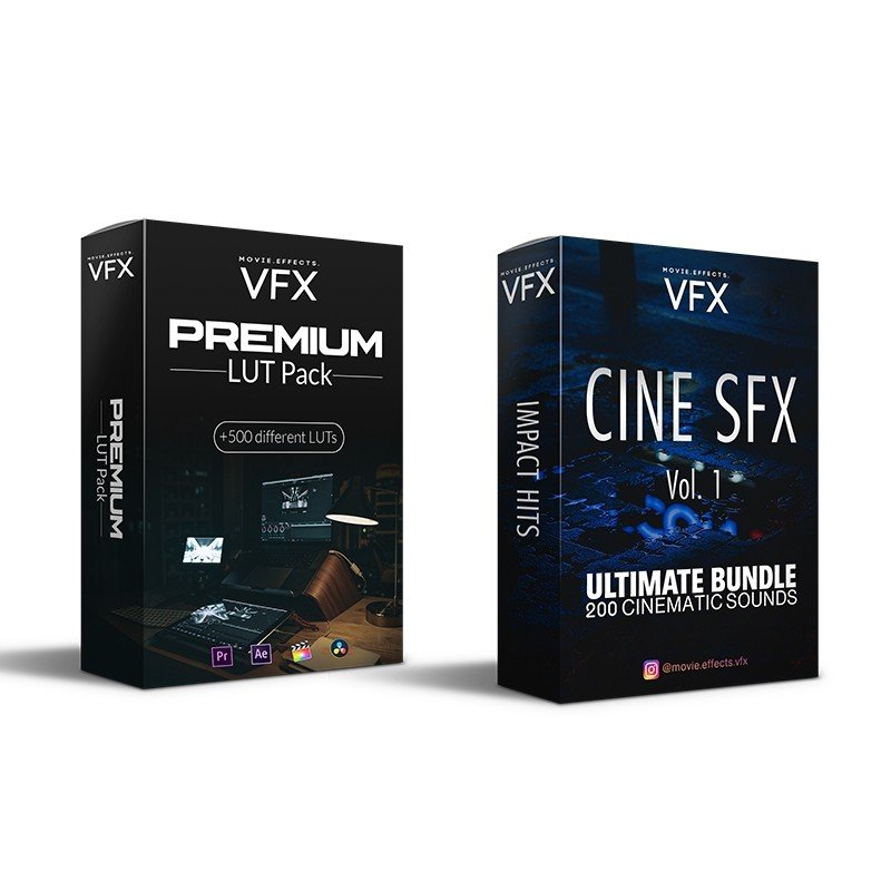 Movie Effects VFX CINE SFX Vol.1 Ultimate Bundle & Premium LUT Pack [WAV]