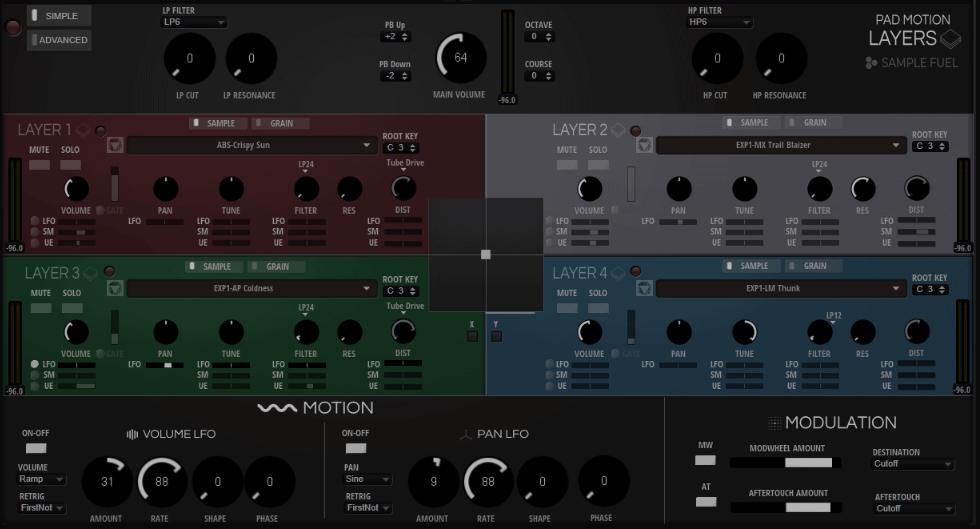 Sample Fuel Pad Motion Layers Content [Halion]