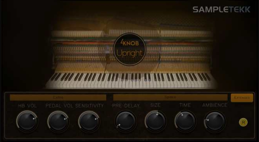 SampleTekk 4Knob Upright Content [Halion]