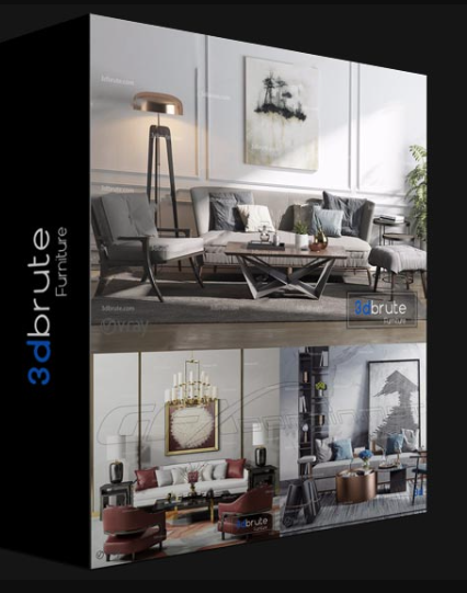 3DBRUTE – MODERN SOFA COLLECTION