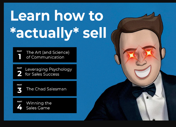 BowTied SalesGuy – The Chad Salesman Course