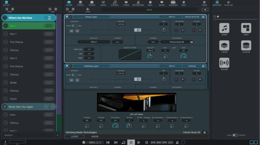 Steinberg VST Live Pro v1.0.10 [MacOSX]