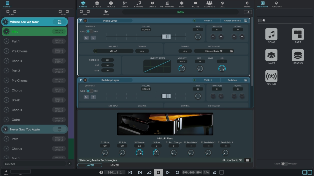 Steinberg VST Live Pro v1.0.20 [WiN, MacOSX]