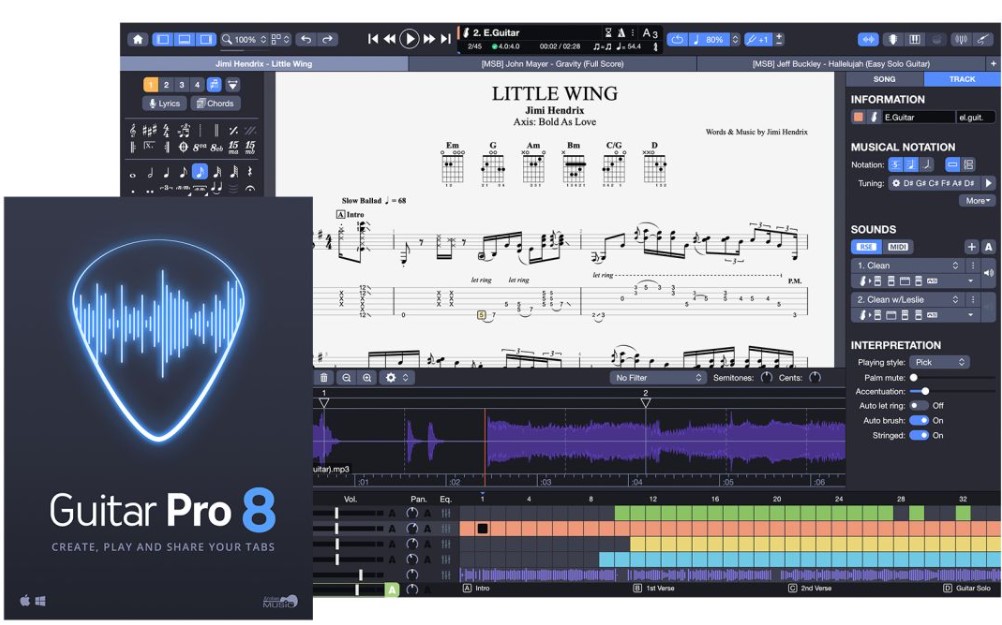 Arobas Music Guitar Pro 8 v8.0.1 Build 28 [WiN]