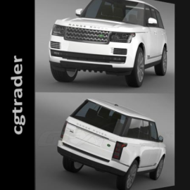 CGTRADER – RANGE ROVER VOGUE SE SDV8 L405 3D MODEL (Premium)