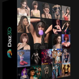 DAZ3D, POSER BUNDLE 3 AUGUST 2022  (Premium)