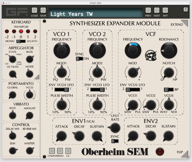 GForce Oberheim SEM v1.0.0 [WiN]