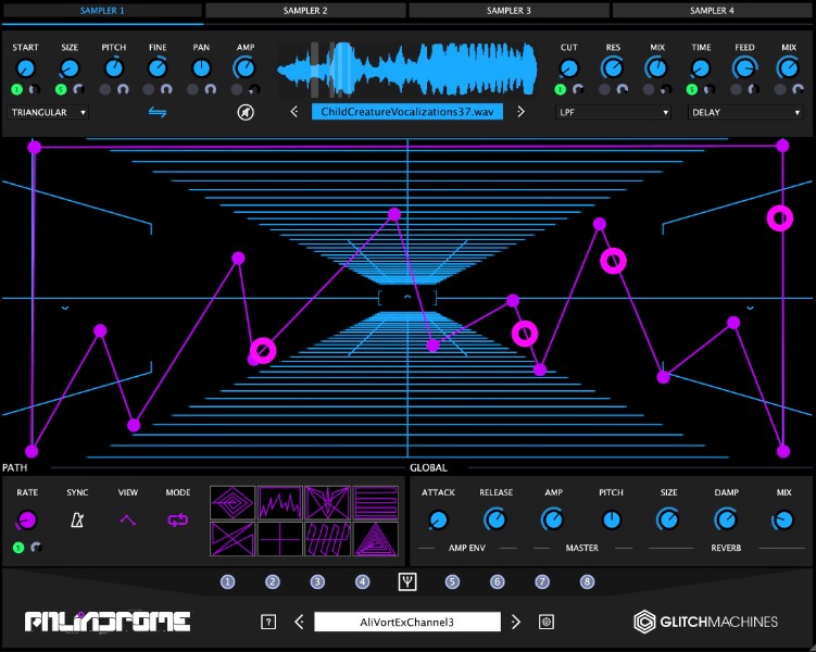 Glitchmachines Palindrome v1.3.0 [WiN, MacOSX]