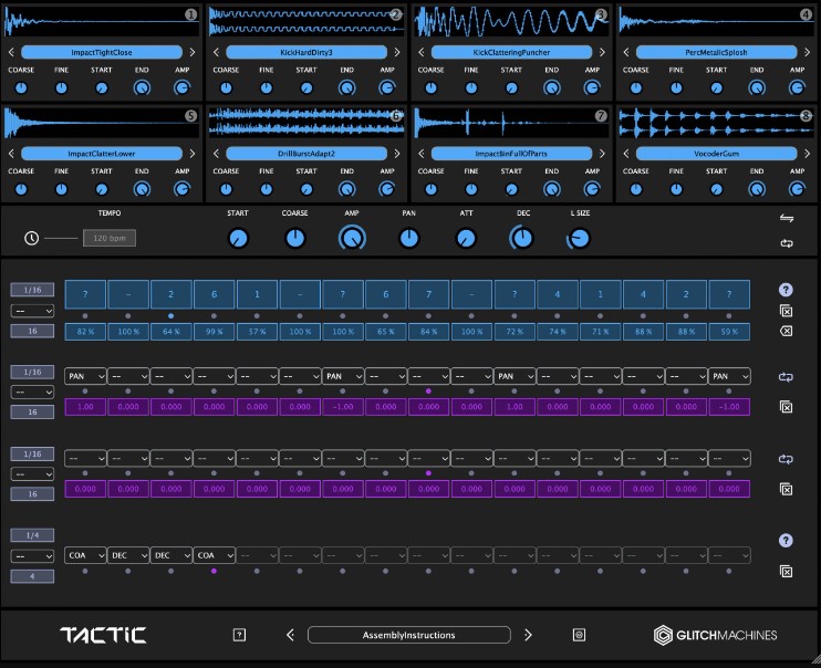 Glitchmachines TACTIC v1.2.0 [WiN, MacOSX]